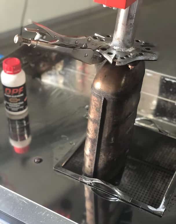 DPF-Reinigung mit Aus- und Einbau